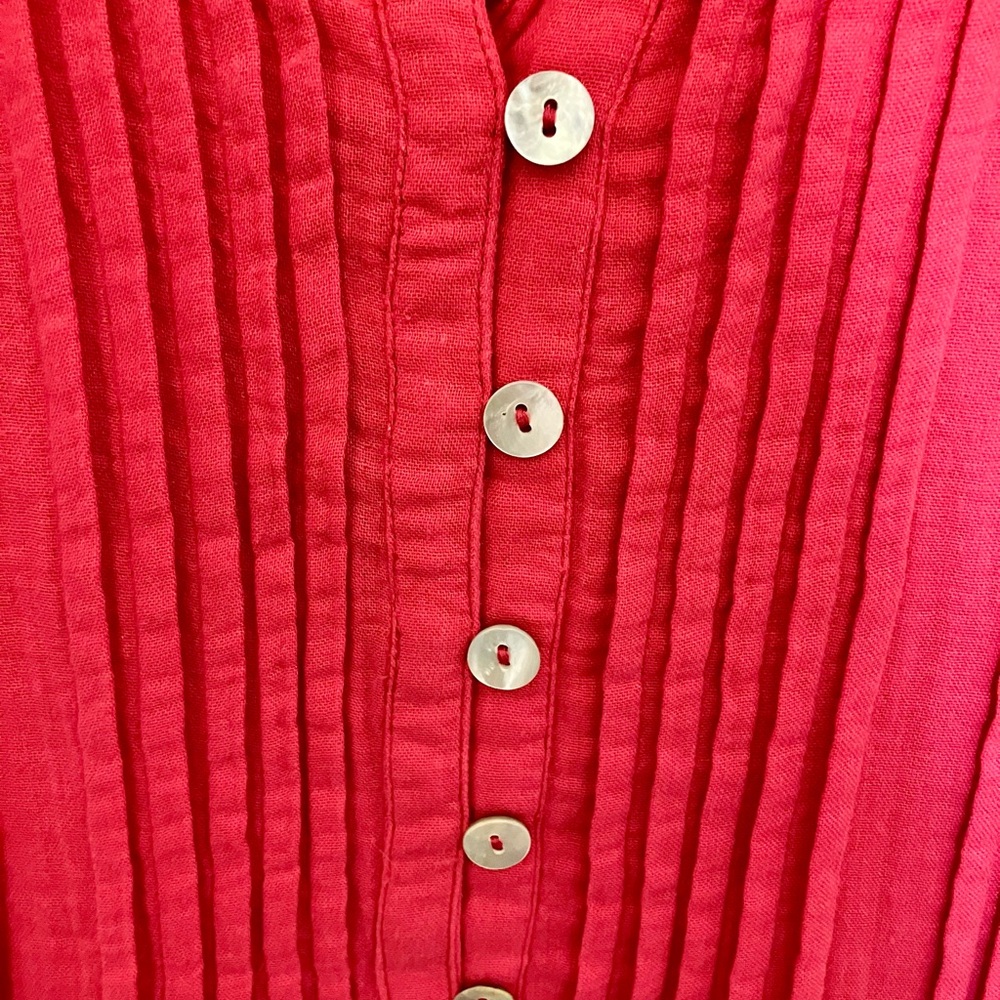 Quince Linen Sleeveless Swing Dress - Picture 10 of 11